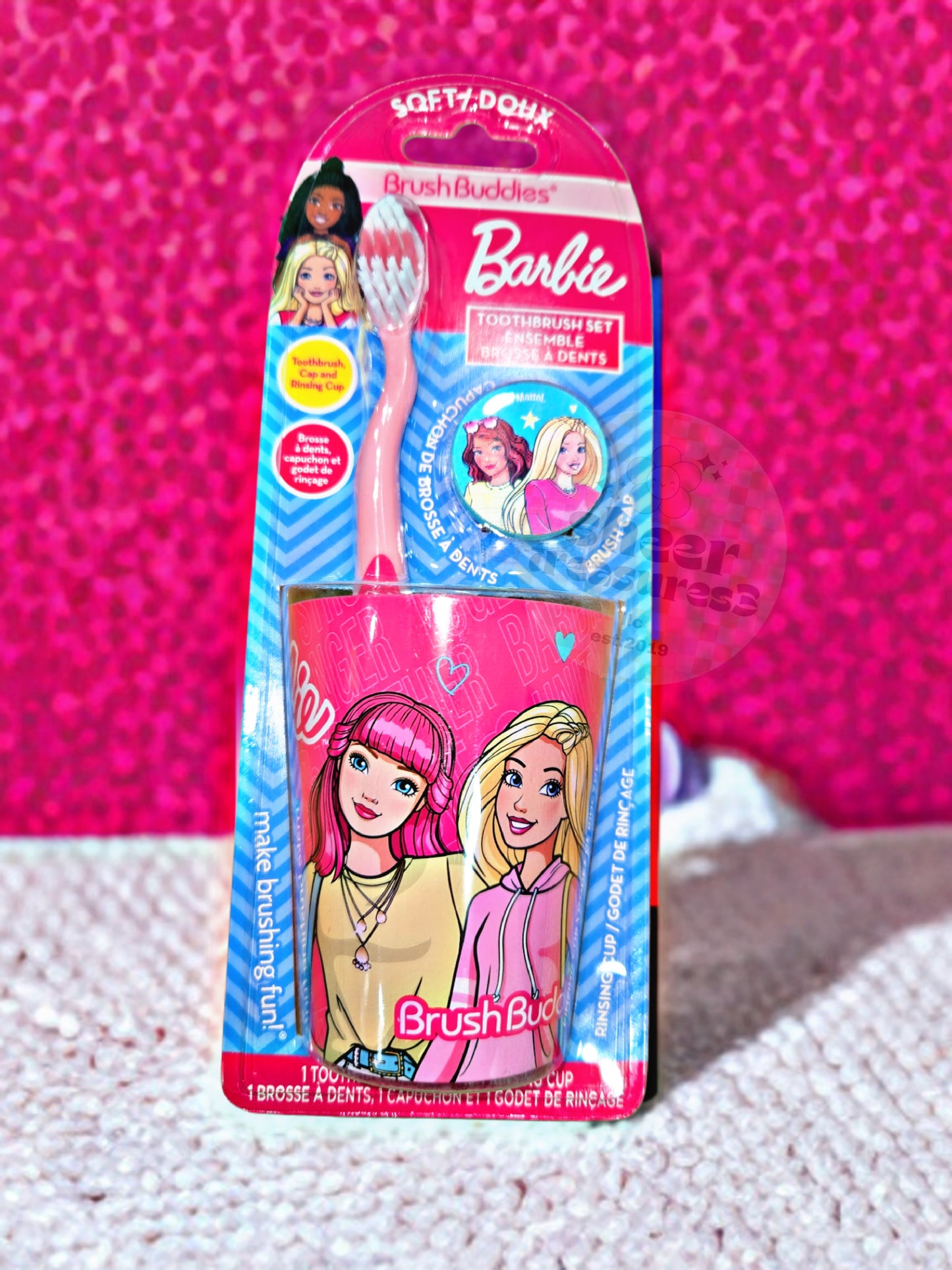 Barbie 2pk Toothbrush Kit