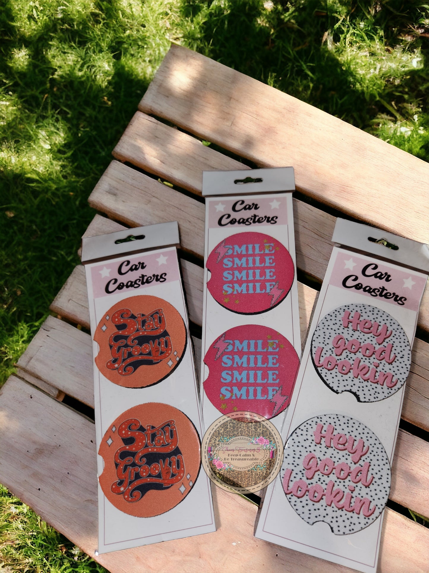 Car Coasters Set 1