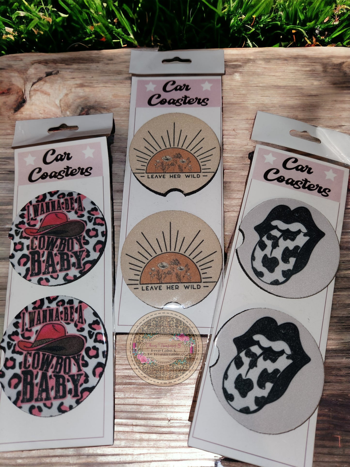 Car Coasters Set 1