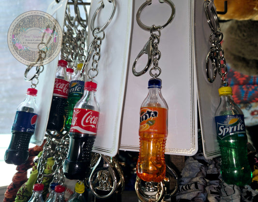 Soda Pop Keychains