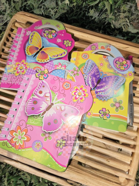 Butterfly Notebook and Pen Set