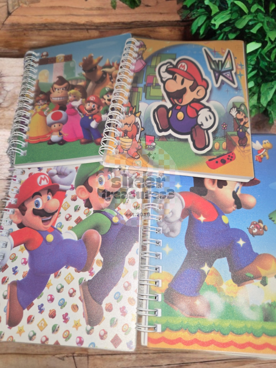 Mario Brothers Notebooks