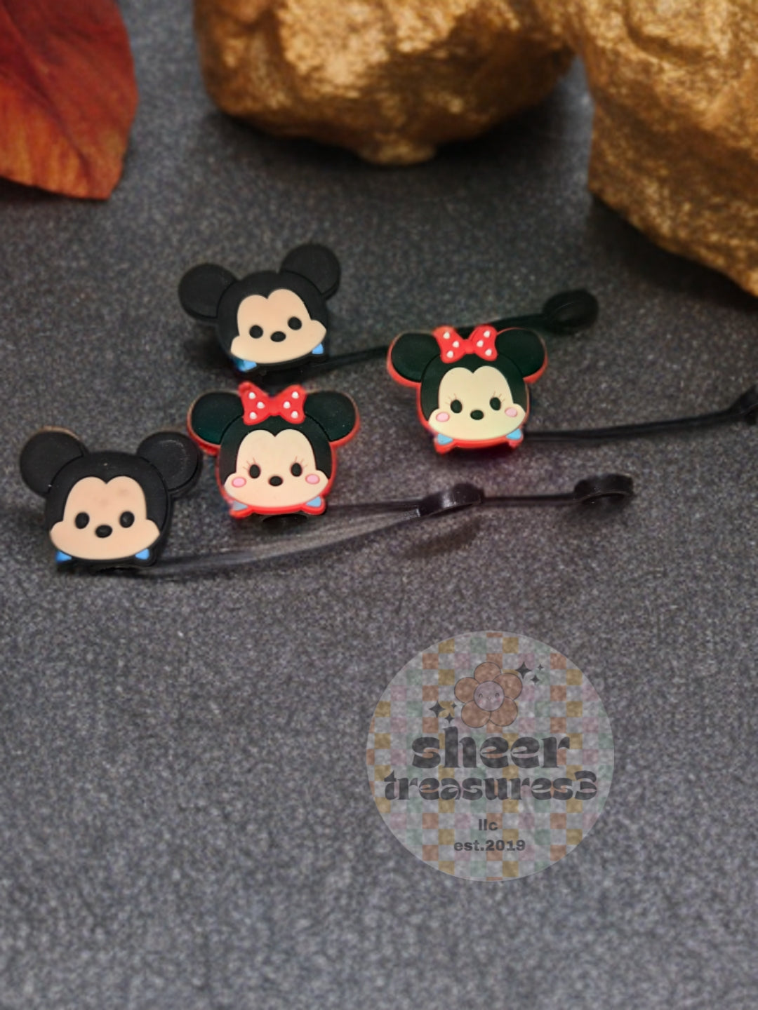 Character Straw Toppers