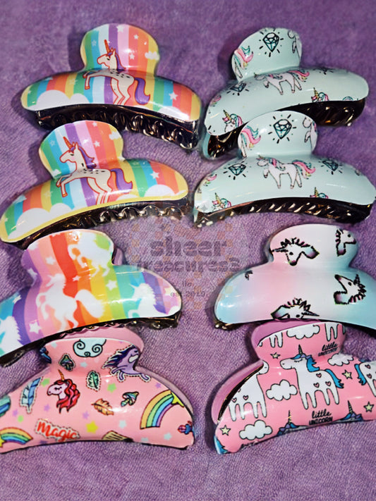 Unicorn Claw Clips