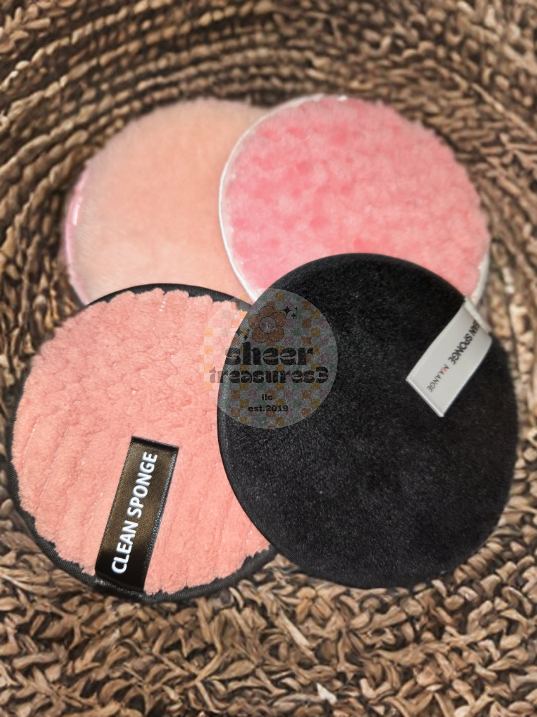 Round Wash Face Pads