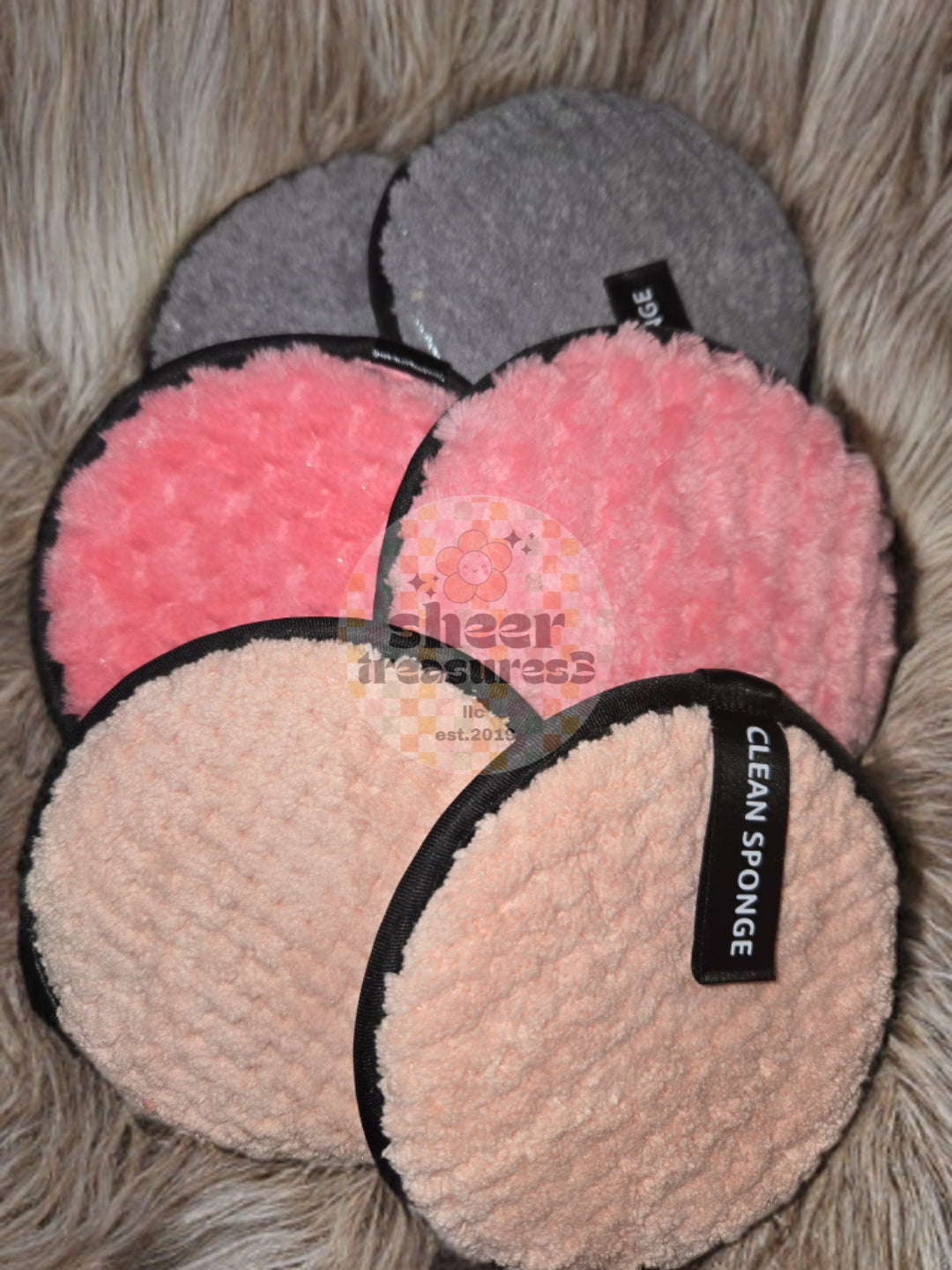 Round Wash Face Pads