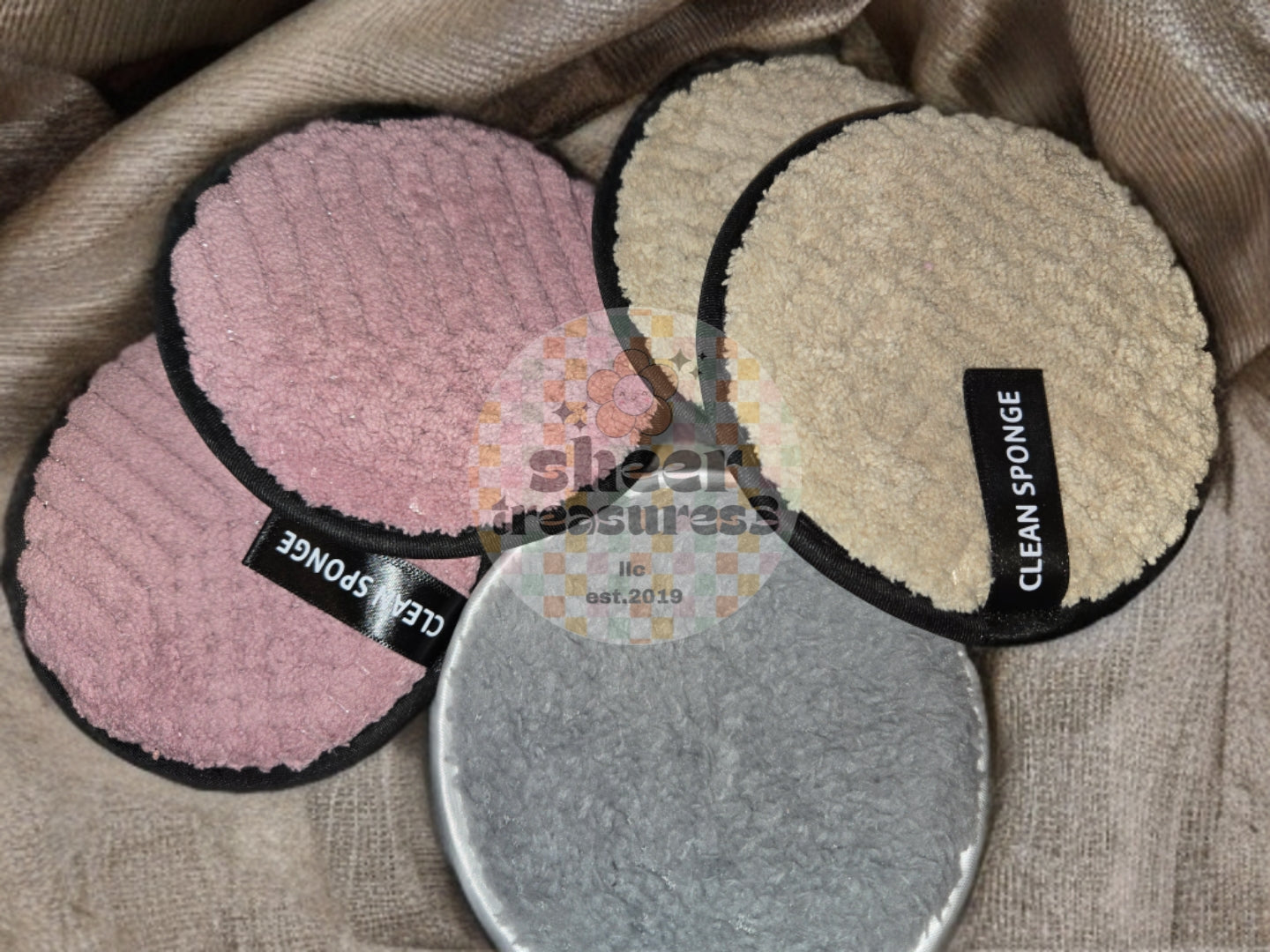 Round Wash Face Pads