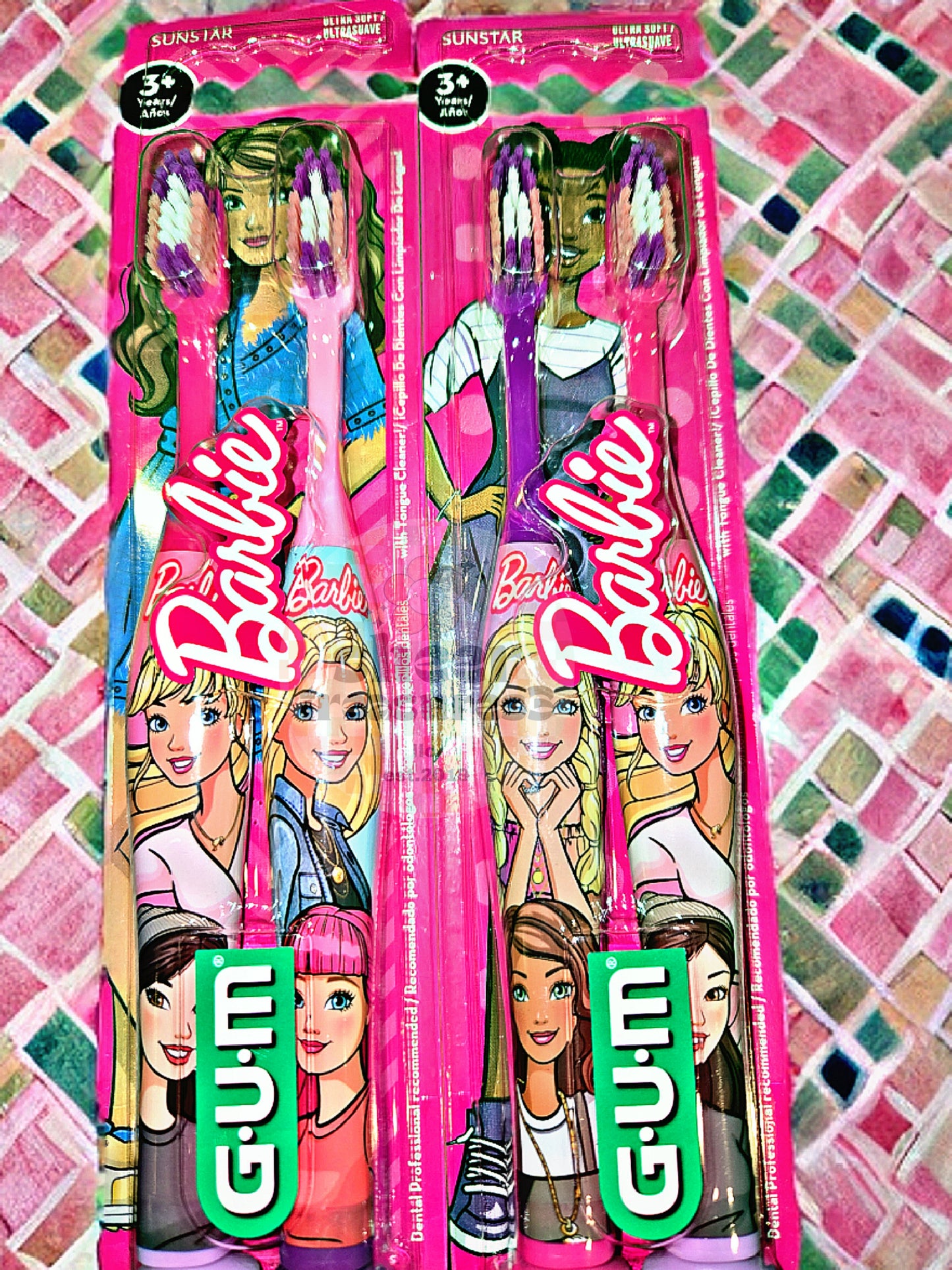 Barbie 2pk Toothbrush Kit