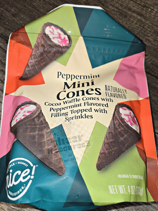 Peppermint Cones