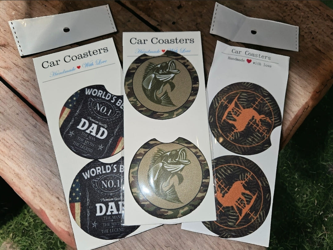 Car Coasters Set 1