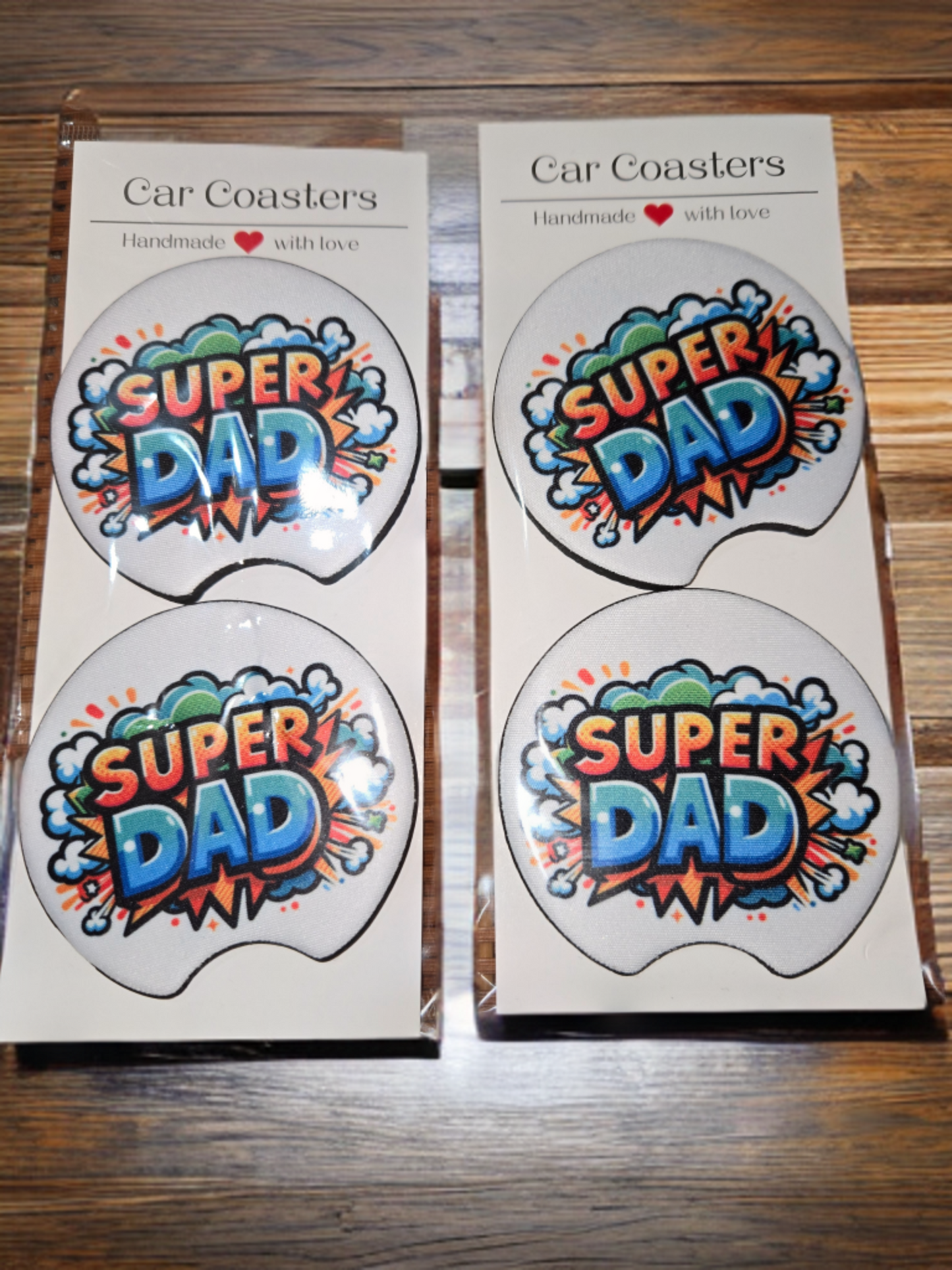 Car Coasters Set 1