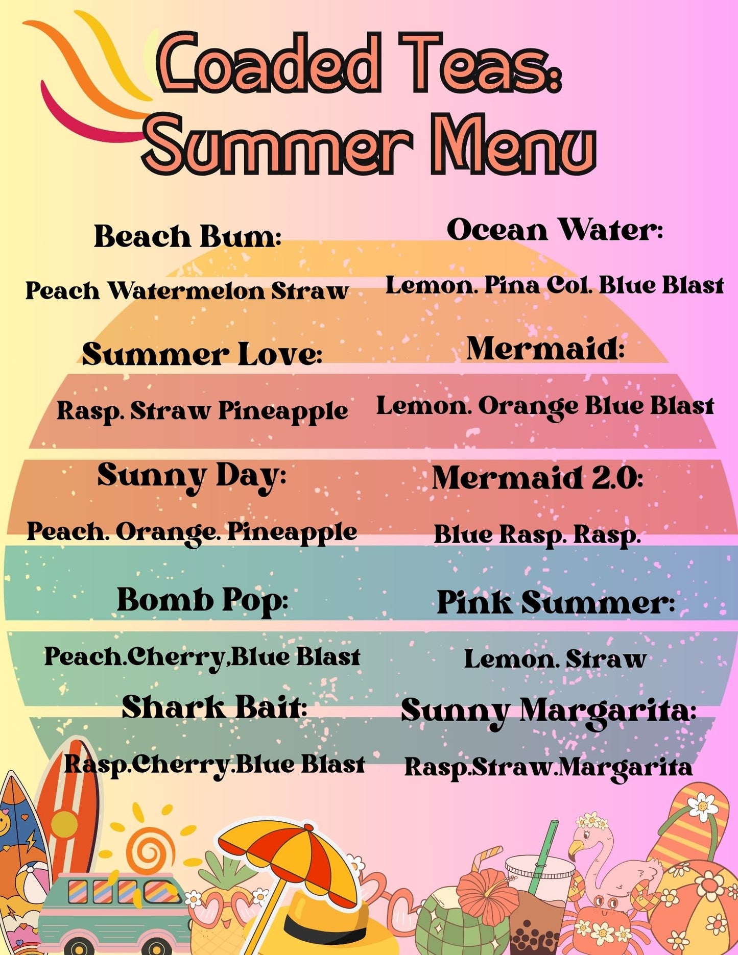 Summer Loaded Teas